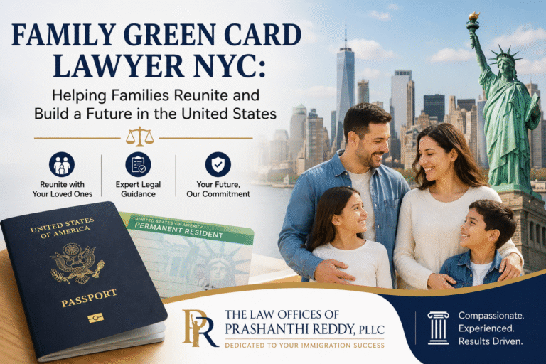 Family Green Card Lawyer NYC: Helping Families Reunite and Build a Future in the United States