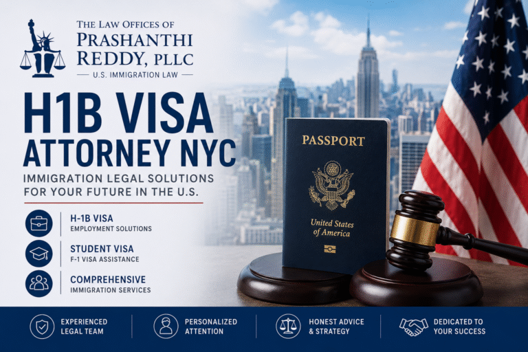 H1B Visa Attorney NYC: Navigating U.S. Immigration and Student Visa Options