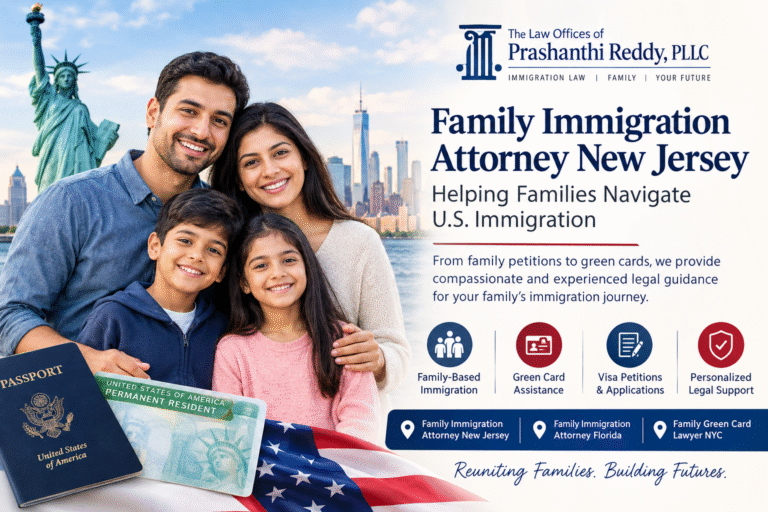 Family Immigration Attorney New Jersey: Helping Families Navigate U.S. Immigration