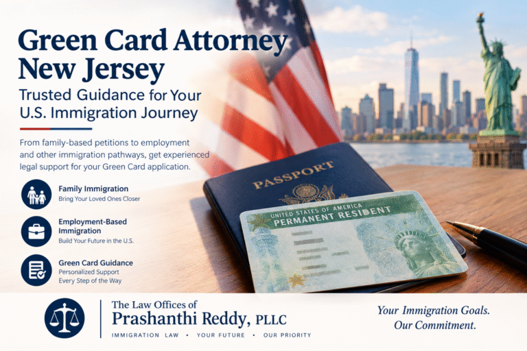 Green Card Attorney New Jersey: Trusted Guidance for Your U.S. Immigration Journey