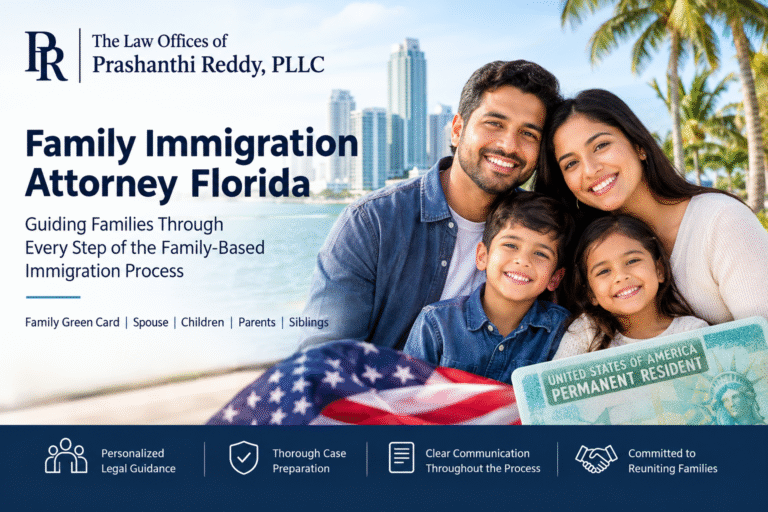 Family Immigration Attorney Florida: A Guide to Family-Based Immigration and Green Card Applications